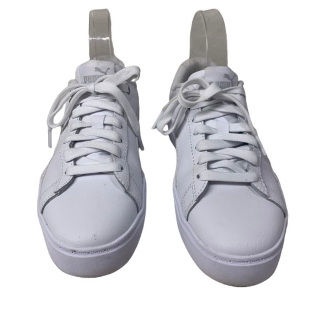PUMA White Smash Platform v2 Classic‎ Sneakers - Picture 7 of 14